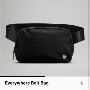 BRAND NEW black everywhere belt bag